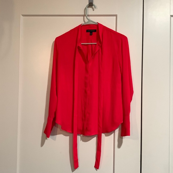 Banana Republic Red Blouse - Picture 1 of 3